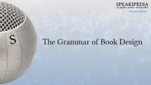 The Grammar of Book Design
