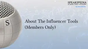 About The Influencer Tools (Members Only)