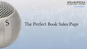 The Perfect Book Sales Page