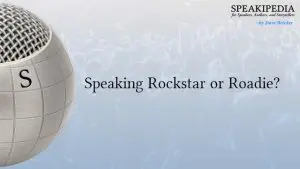 Speaking Rockstar or Roadie?