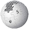 Puzzle Globe Icon