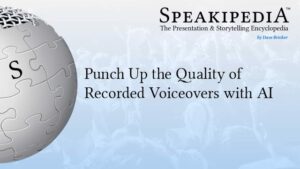 Punch Up the Quality of Recorded Voiceovers with AI