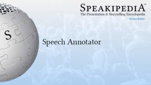 Speech Annotator