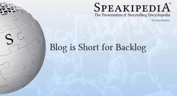 Blog is Short for Backlog