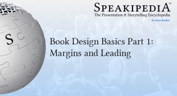 Book Design Basics Part 1: Margins and Leading