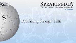 Publishing Straight Talk