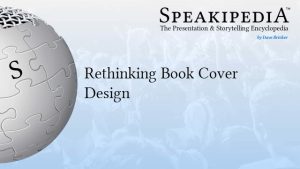 Rethinking Book Cover Design