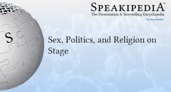 Sex, Politics, and Religion on Stage