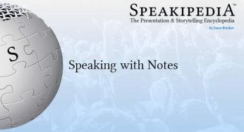 Speaking with Notes