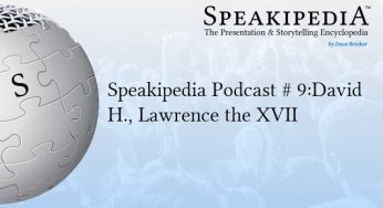 Speakipedia Podcast # 9:<br>David H. Lawrence the XVII