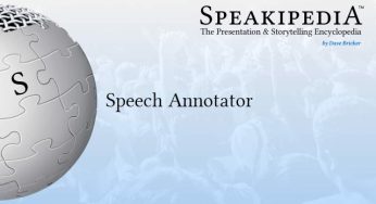 Speech Annotator
