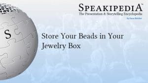 Store Your Beads in Your Jewelry Box