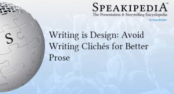 Writing is Design: Avoid Writing Clichés for Better Prose