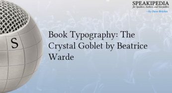 Book Typography: The Crystal Goblet by Beatrice Warde