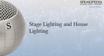 Stage Lighting and House Lighting